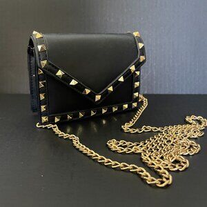 Sam Forever STUDDED Crossbody BLACK BAG Y2K NEW